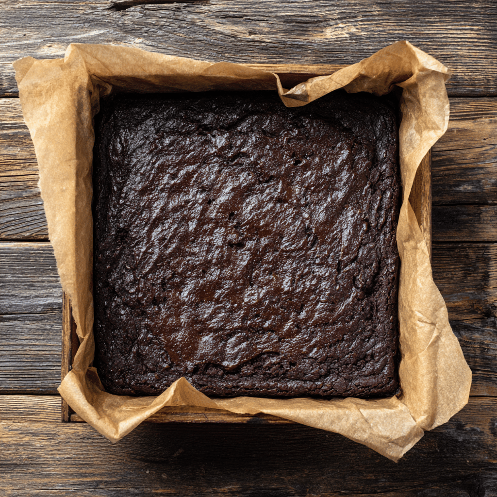Protein Brownies with Greek Yogurt: A Guilt-Free Favorite You’ll Love 6 Brownie batter in pan ready to bake