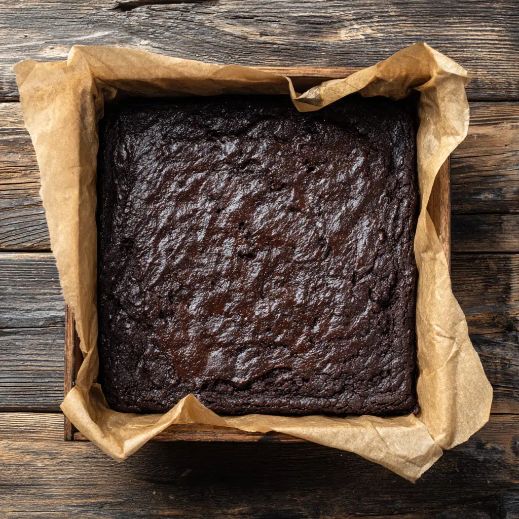 Protein Brownies with Greek Yogurt: A Guilt-Free Favorite You’ll Love 6 Brownie batter in pan ready to bake