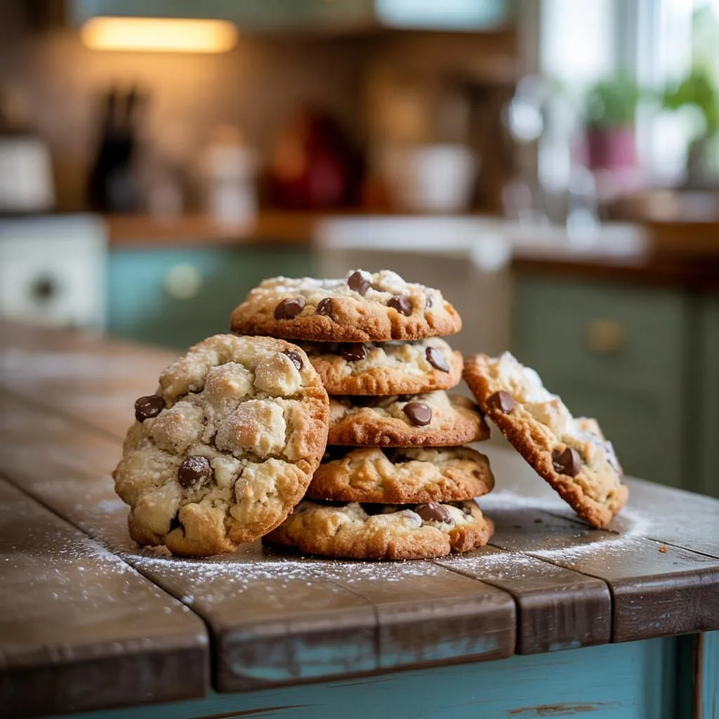 Cottage Cheese Chocolate Chip Cookies – Soft, Healthy & High-Protein Treat 3 Cottage Cheese Chocolate Chip Cookies