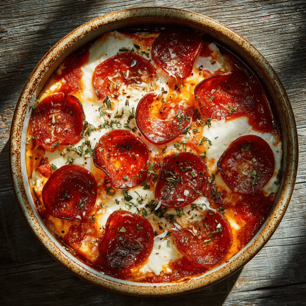 Cottage Cheese Pizza Bowl High Protein