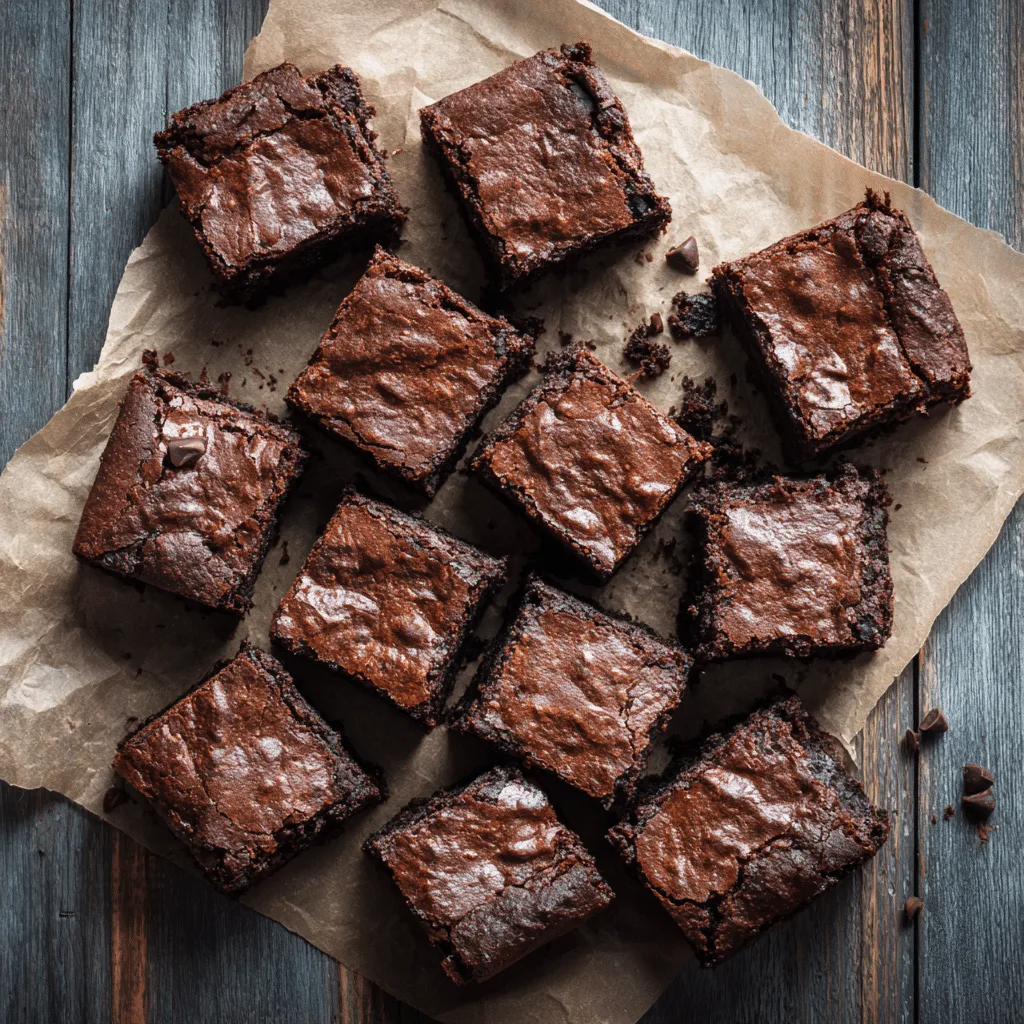 Protein brownies with Greek yogurt