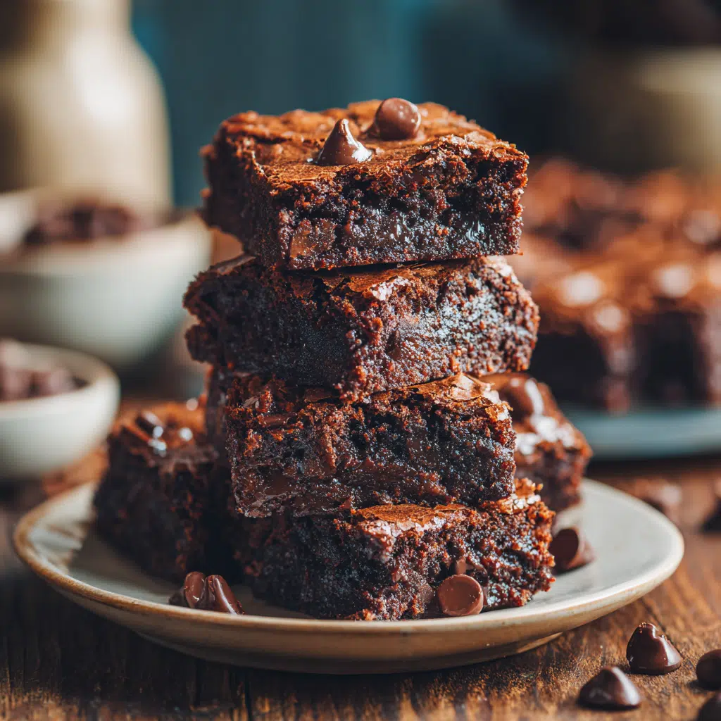 Protein Brownies with Greek Yogurt: A Guilt-Free Favorite You’ll Love 7 Protein brownies with Greek yogurt served