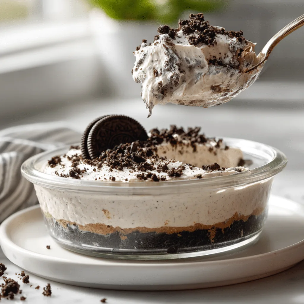 Oreo Protein Cheesecake