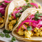 Hummus Breakfast Tacos