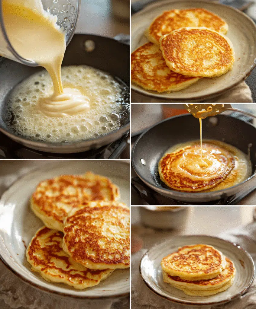 Banana Cottage Cheese Pancakes: A Delicious Protein-Packed Breakfast You’ll Love 5 Making banana cottage cheese pancakes step by step
