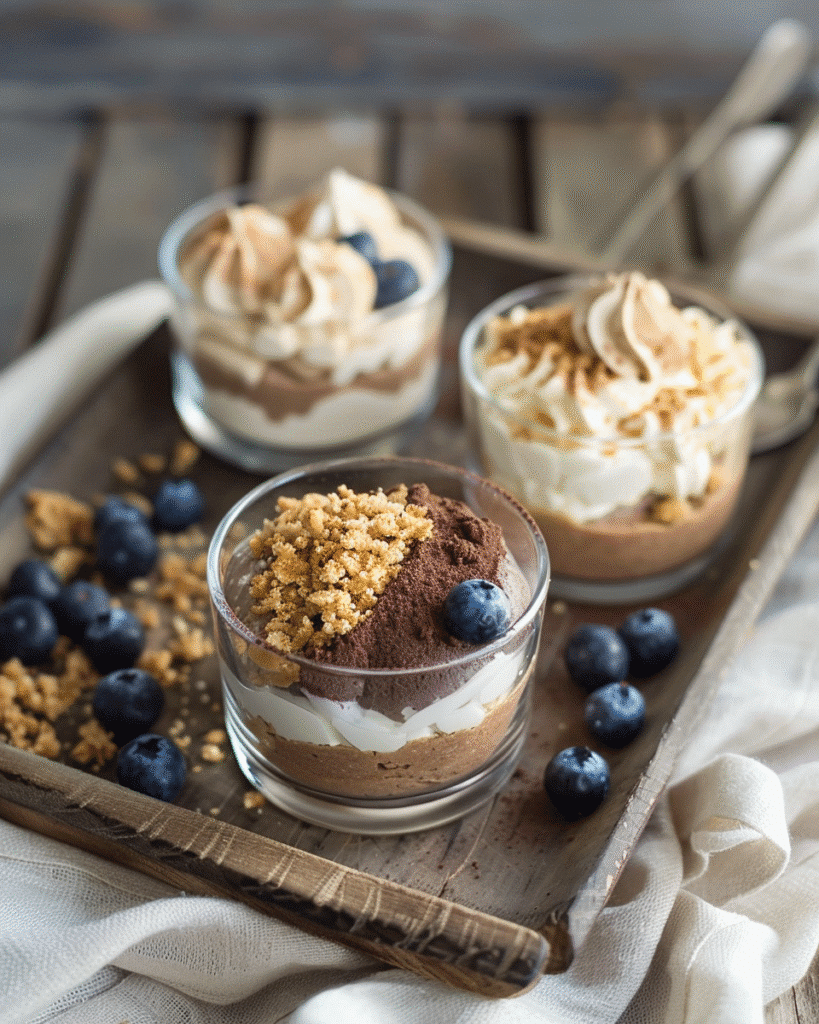 No Bake Protein Cheesecake: The Easy Treat You’ll Crave Daily 6 No bake protein cheesecake served with fruit