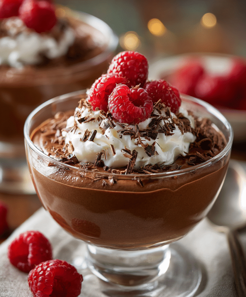 Indulgent and Healthy: High Protein Chocolate Mousse You’ll Love 6 Serving High Protein Chocolate Mousse with Toppings