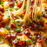 Chicken Bacon Ranch Potato Bake