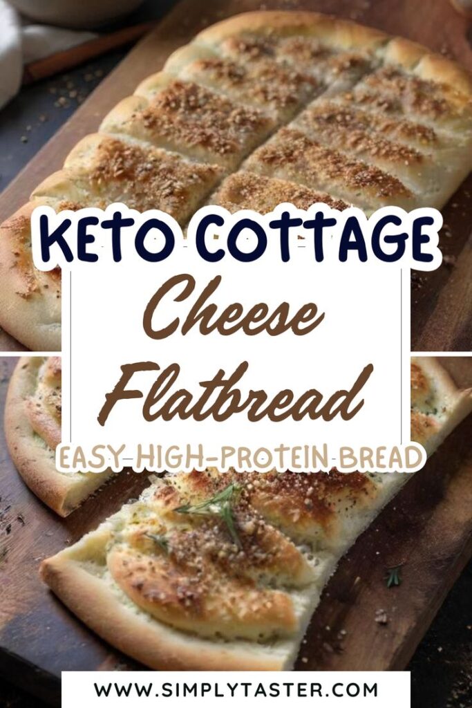 Keto Cottage Cheese Flatbread – High-Protein Low-Carb Bread You’ll Love 3 Keto Cottage Cheese Flatbread – Easy High-Protein Low-Carb Bread Recipe