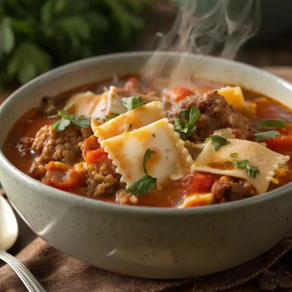 Home - High Protein Recipes 24 Lasagna Soup Recipe
