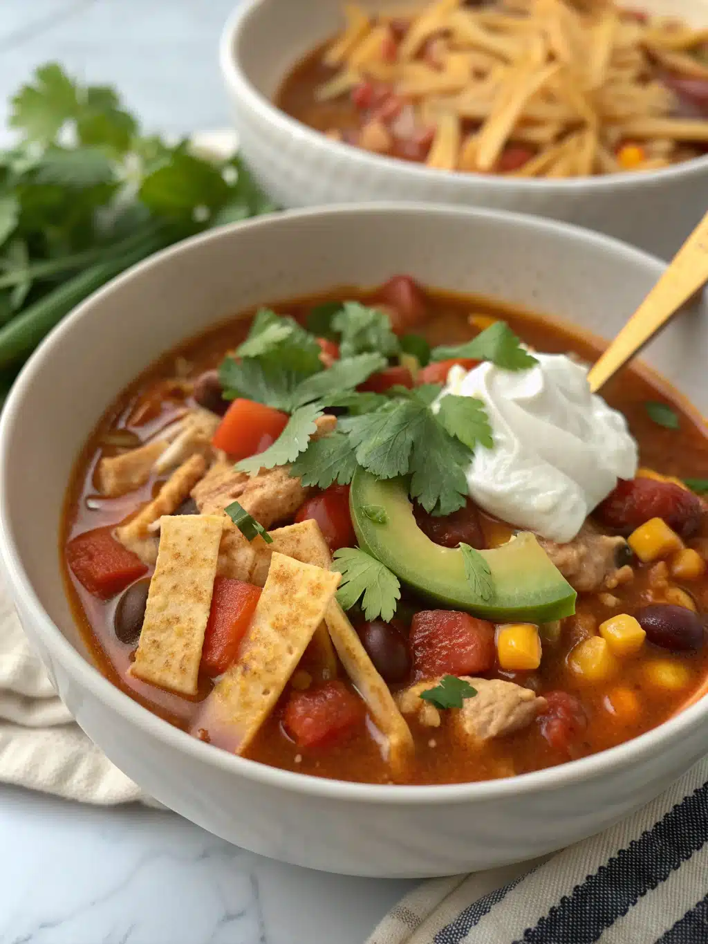 Turkey Taco Soup
